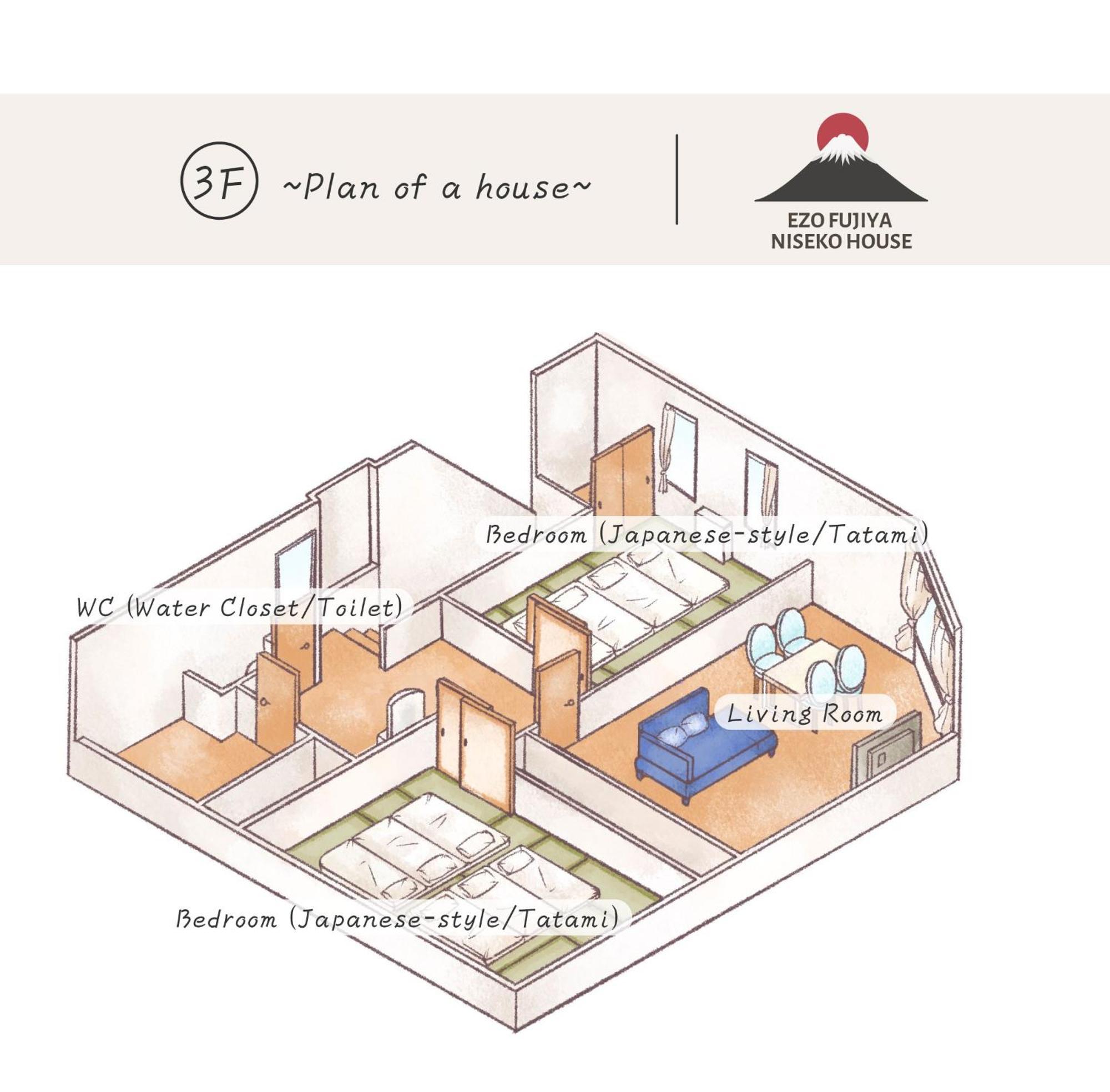 Ezo Fujiya Niseko House Apartment คุตชาน ภายนอก รูปภาพ